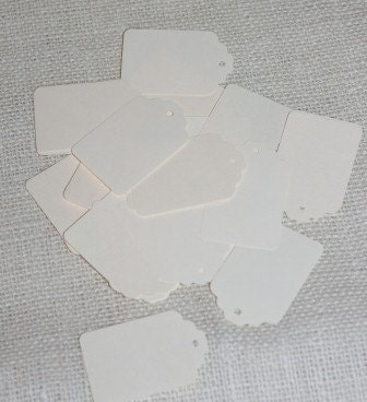 paper hang tags NATURALx50, gift tag supplies, hang tags for weddings ...