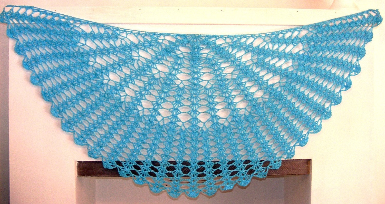 CROCHET LACE SHAWL PATTERN Crochet For Beginners