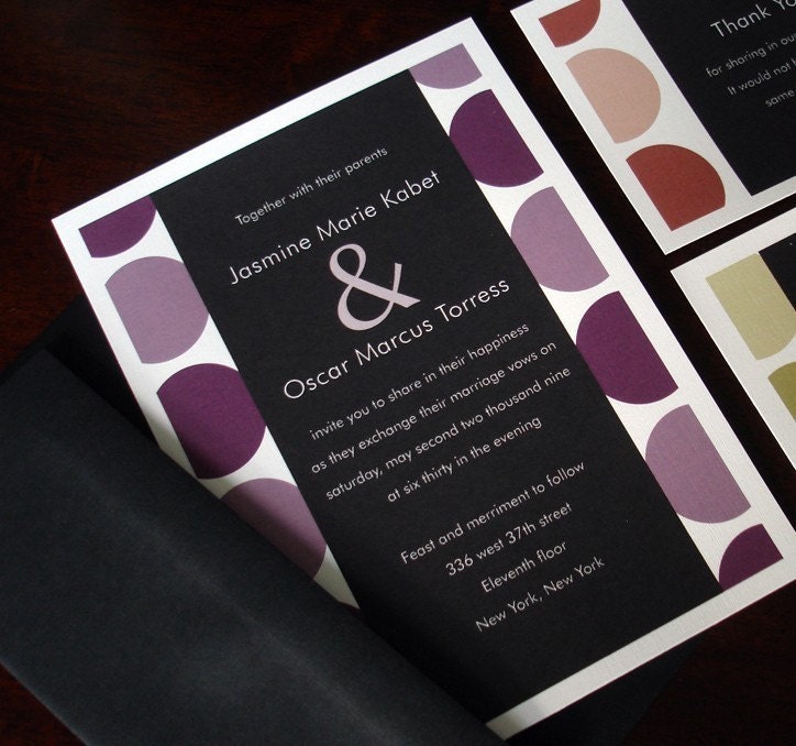 bespoke wedding invitation templates 