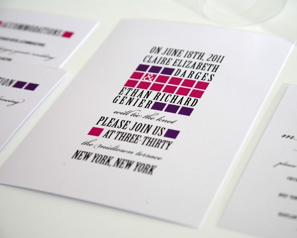 Wedding Invitations Sample
