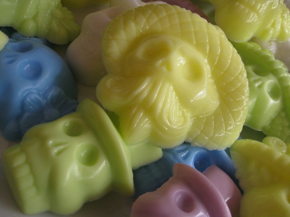 Day of the Dead Mexican Candy Skull Vegan Soap Gift Set