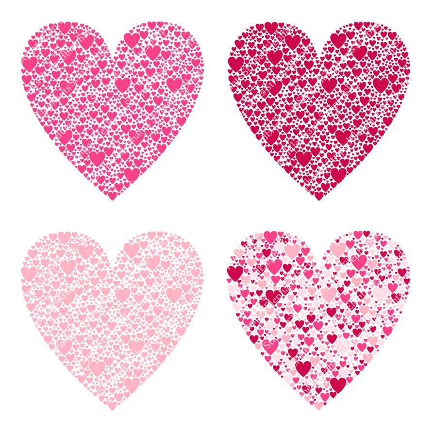 Heart clipart pink