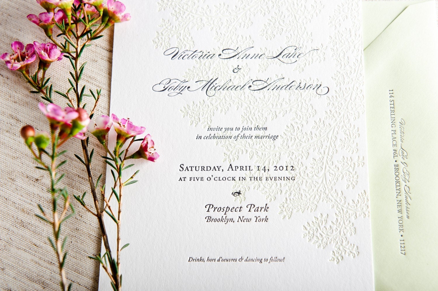 wedding invitation letter sample