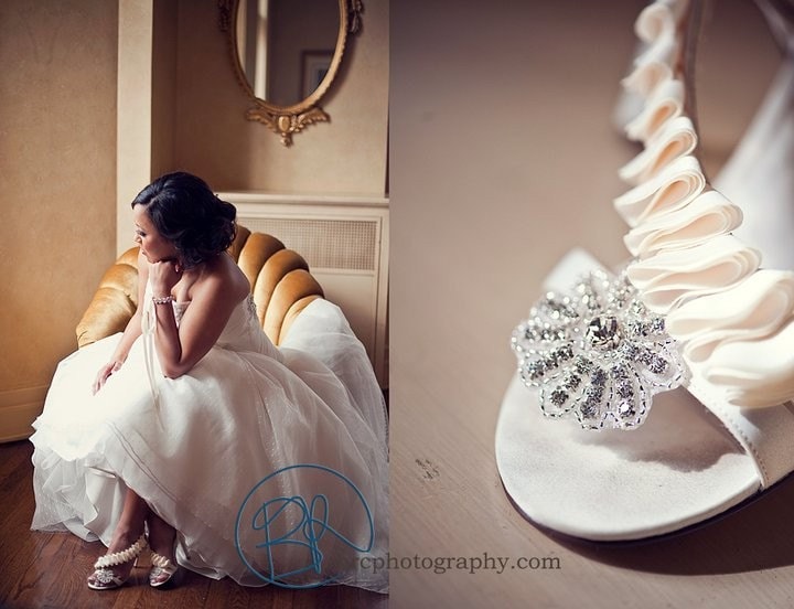 Crystal Bridal Flower Shoe Clips for your Wedding or favorite shoes pair of