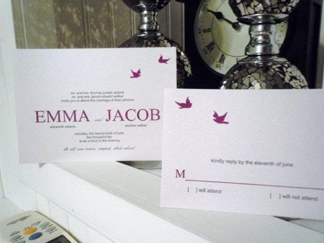 Printable Wedding Invitations DIY Digital File From InvitesCouture