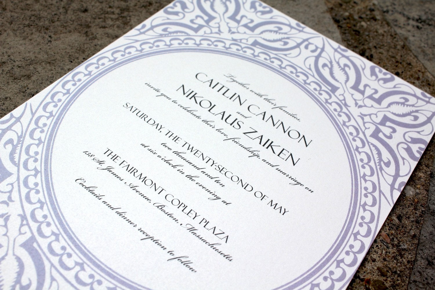 sample of a formal invitation