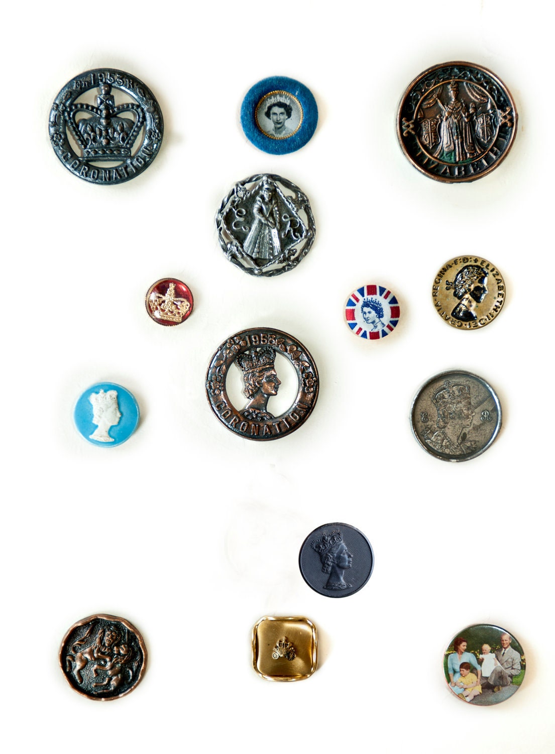 1953 VINTAGE Button Collection