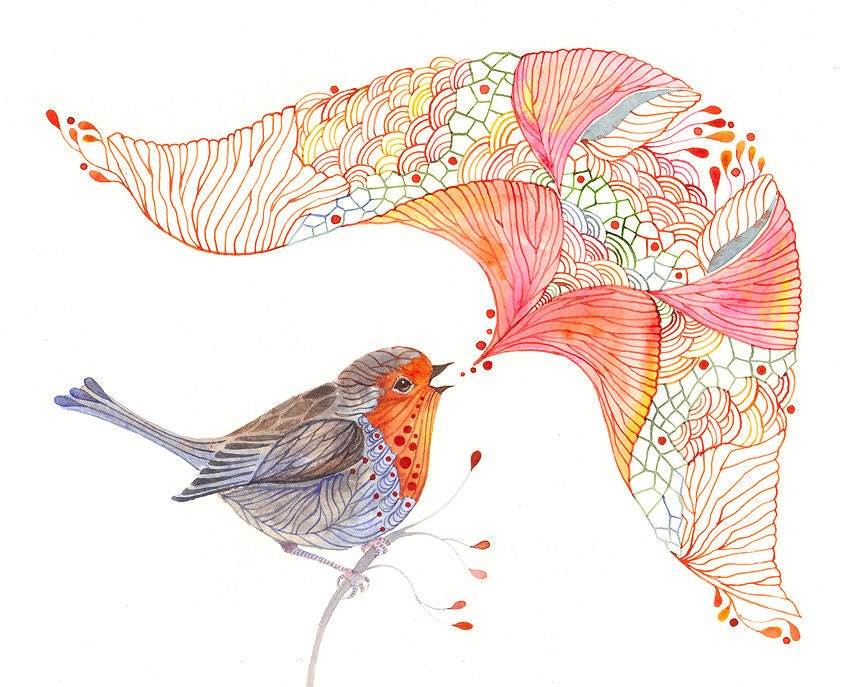 robin print