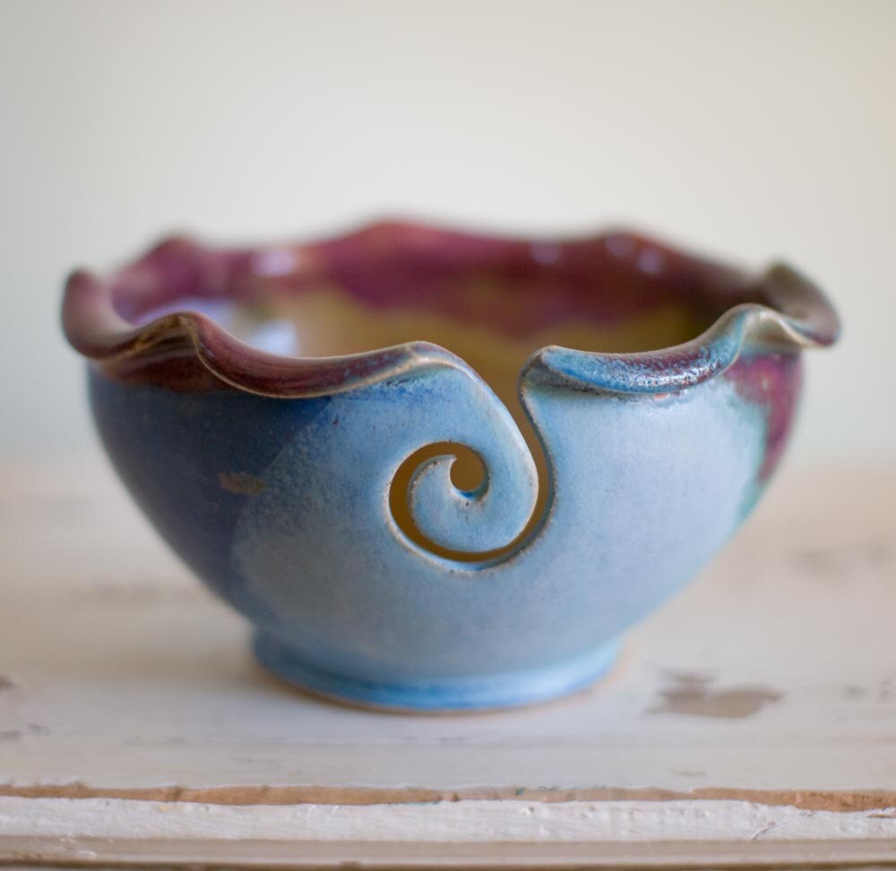 Yarn Bowl from Redhotpottery