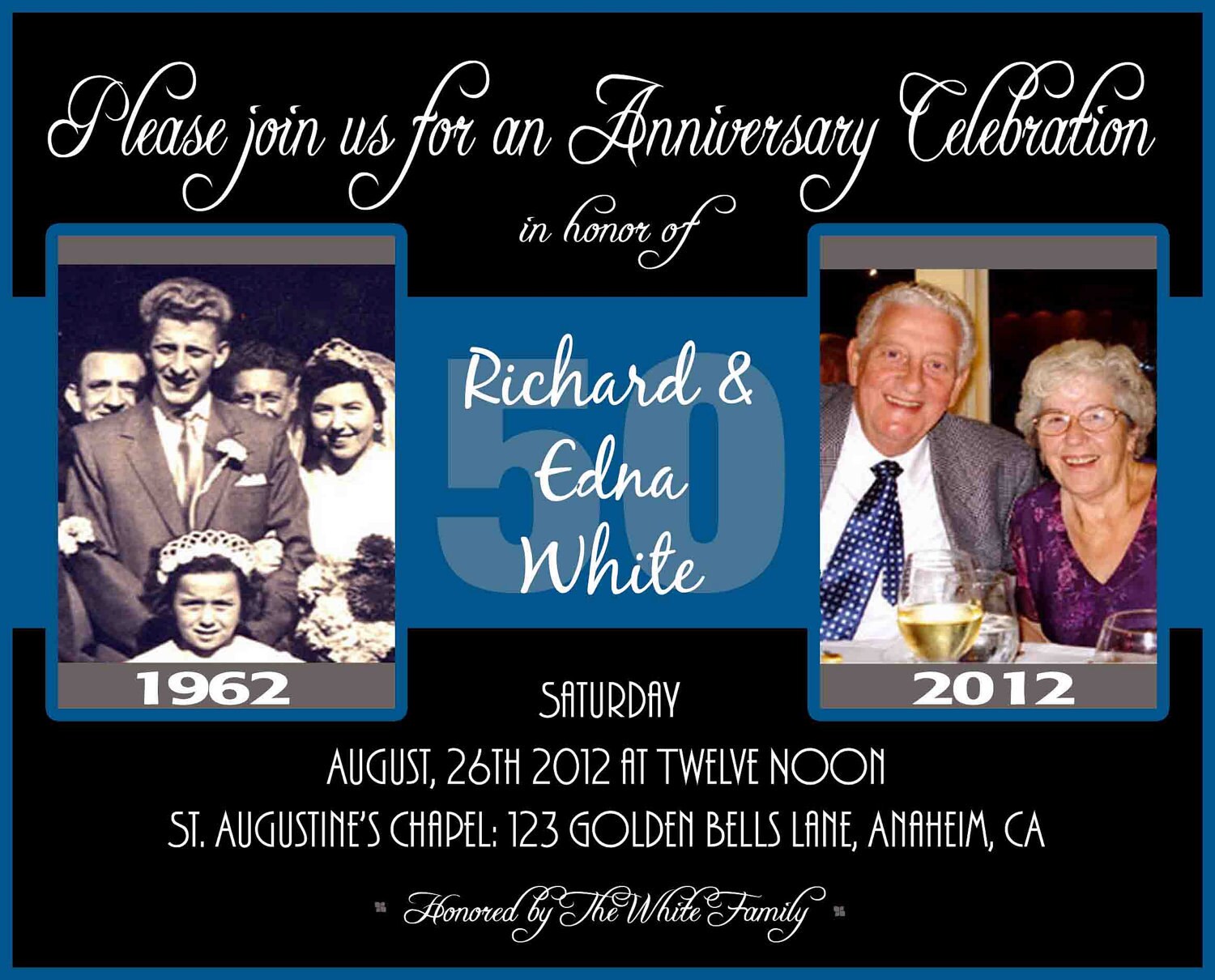 30th wedding anniversary announcements