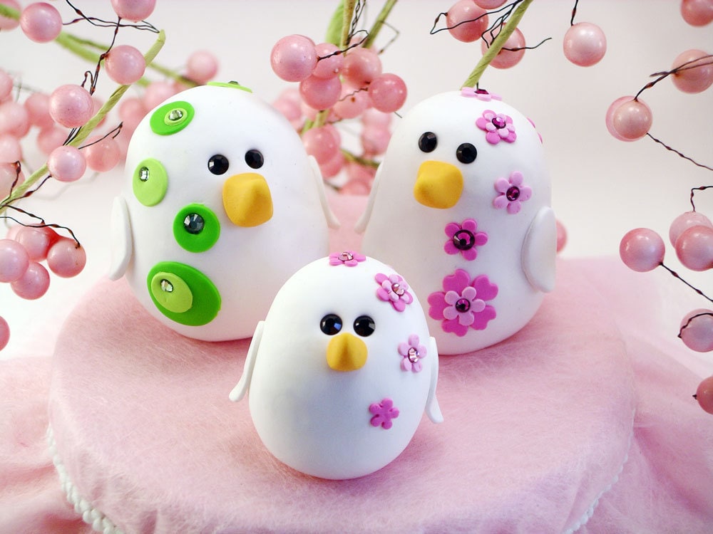 Wedding Cake Topper SWAROVSKI Crystal Love Bird Penguin Family Custom 
