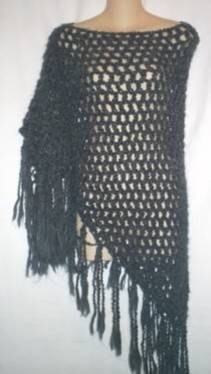 Offset Shell Crocheted Prayer Shawl Pattern
