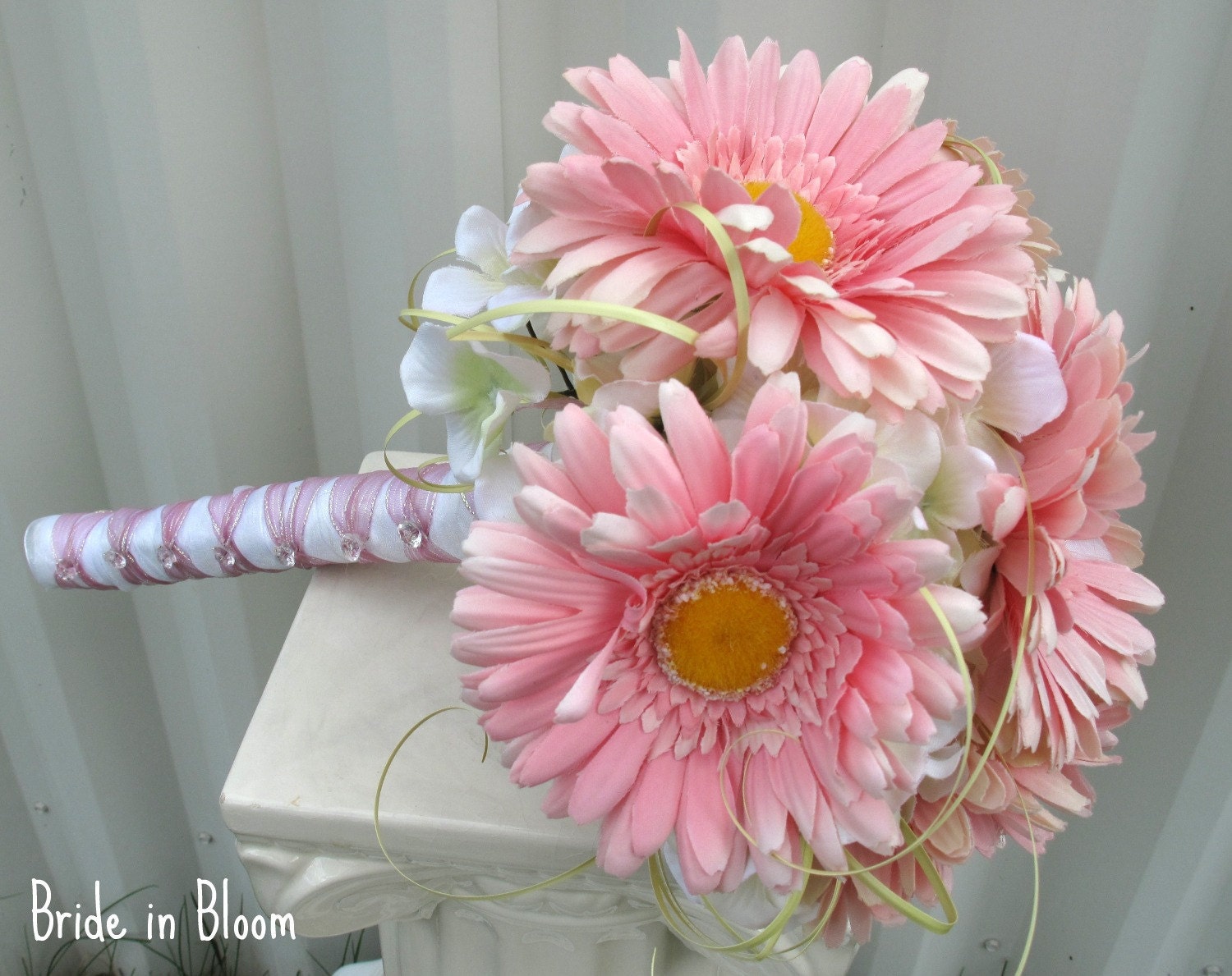 Gerber daisy bridal bouquet