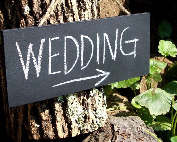 Chalkboard Signs Wedding Decorations Small Wedding Sign Set of 3