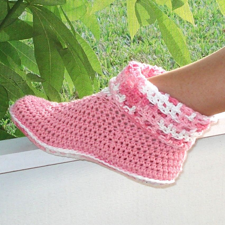 Crochet slippers crochet for beginning  Slippers