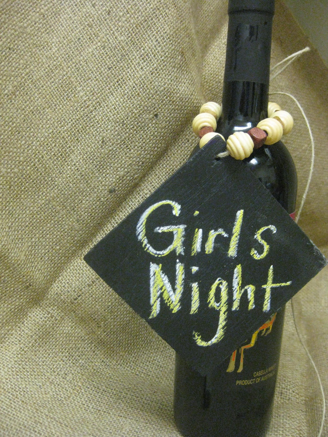 chalkboard gift tag