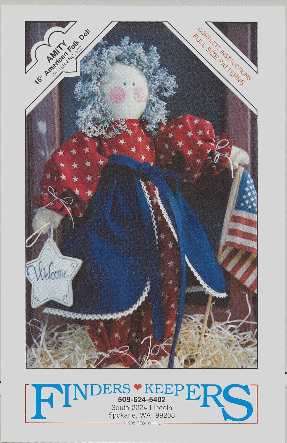 american folk art doll