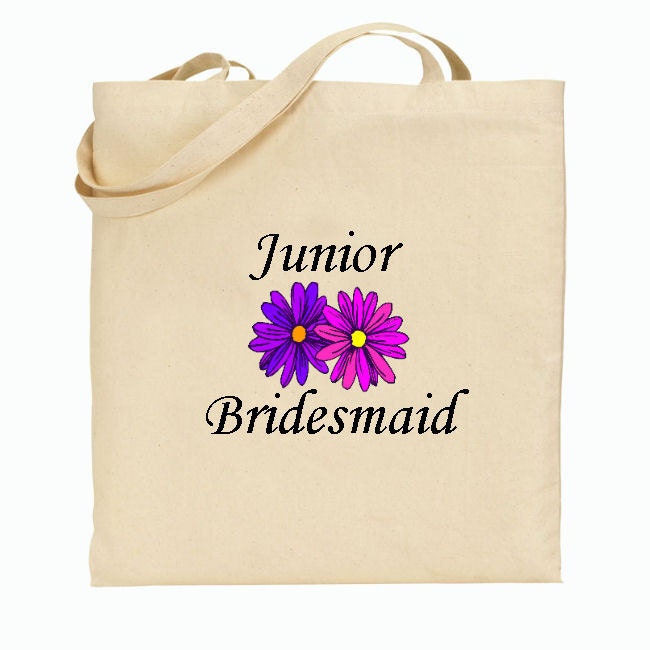 2 Junior Bridesmaid Gift Bag Welcome Bags for Wedding Shower favor No2