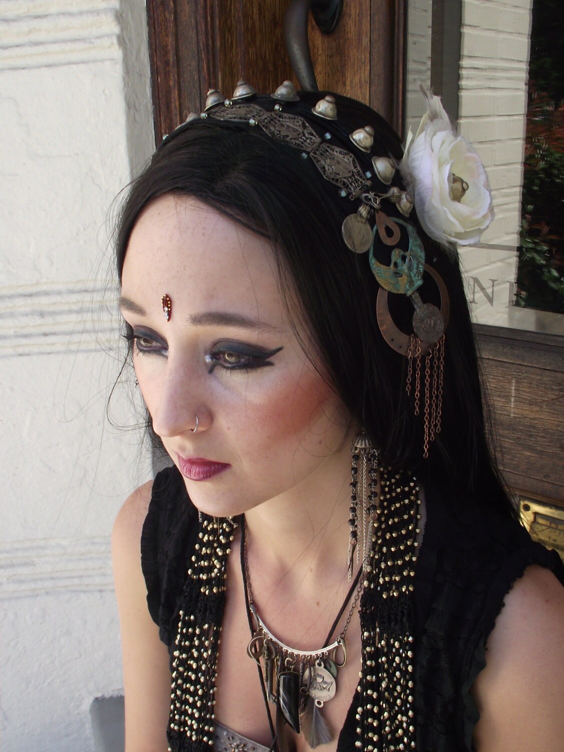 Reine De Tribal Belly Dance Fusion Naturelle Block Print Etsy Tribal Belly Dance Belly Dance Tribal