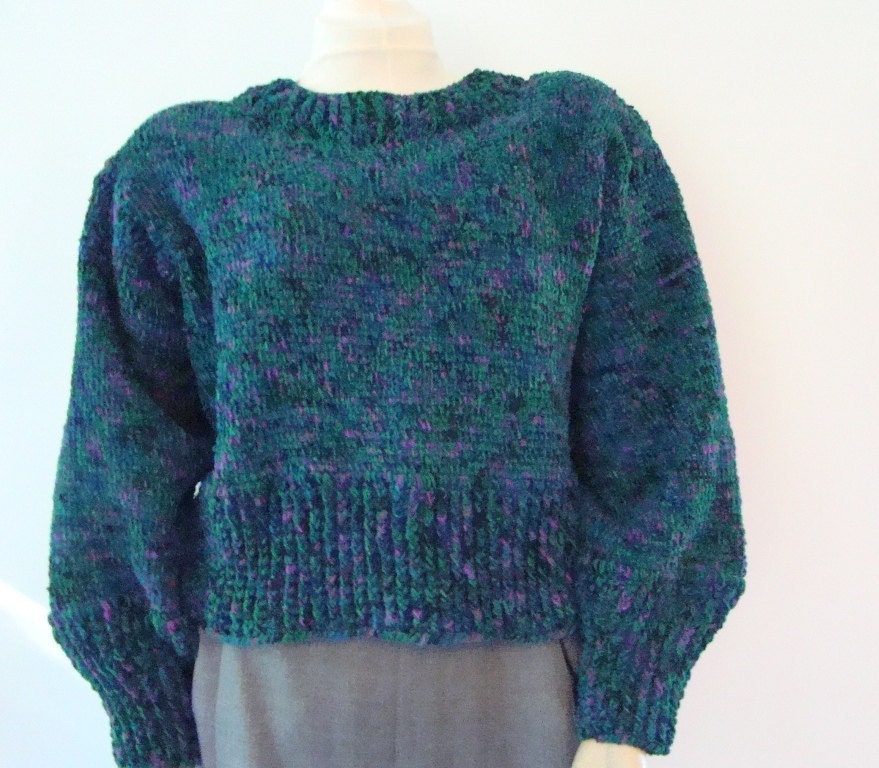 Plus Size Crop Sweater 2X
