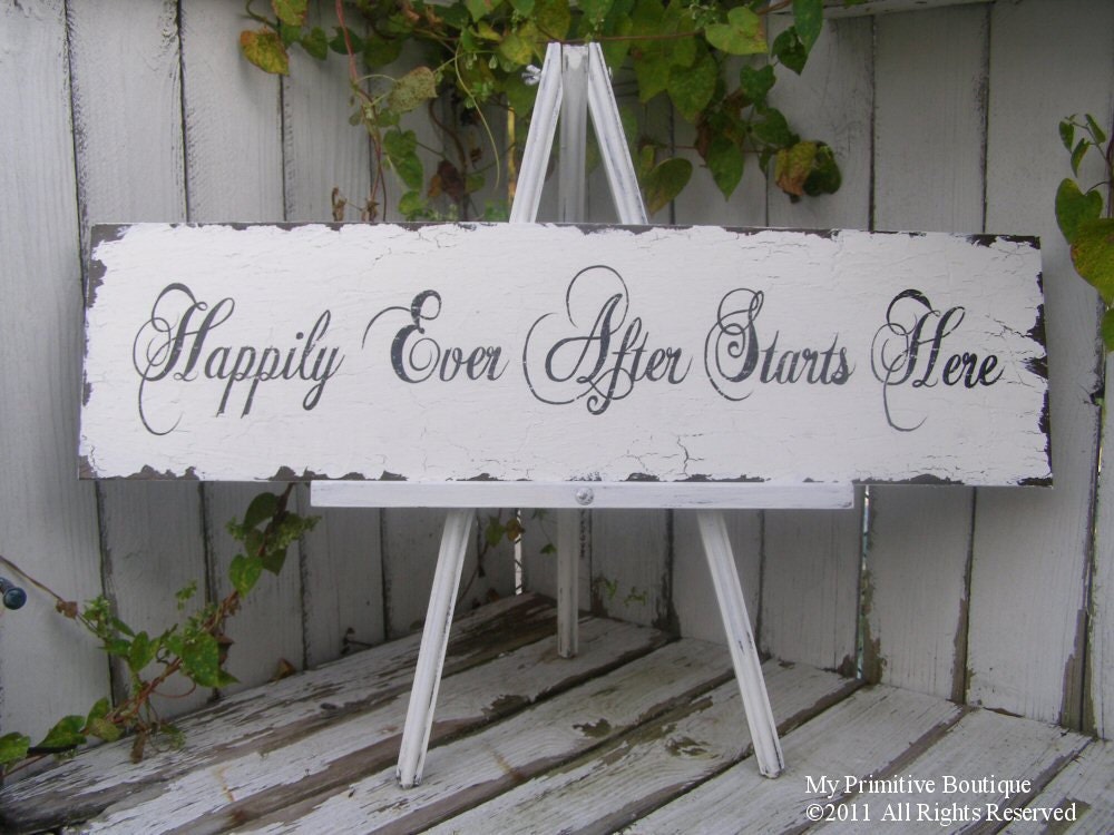 A FABULOUS sign for a'Fairy Tale Wedding'also a FABULOUS sign 