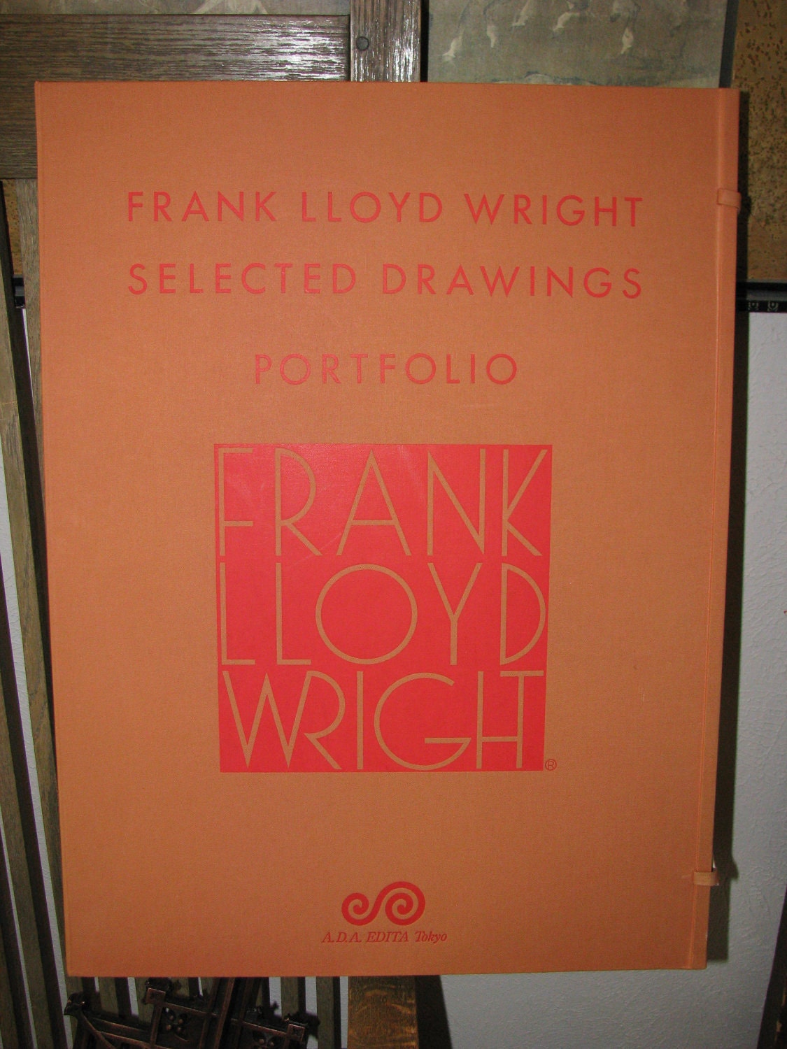 frank lloyd wright rare a d a edita tokyo japanese print box