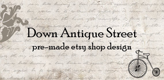 Down Antique Street: pre-made shop design