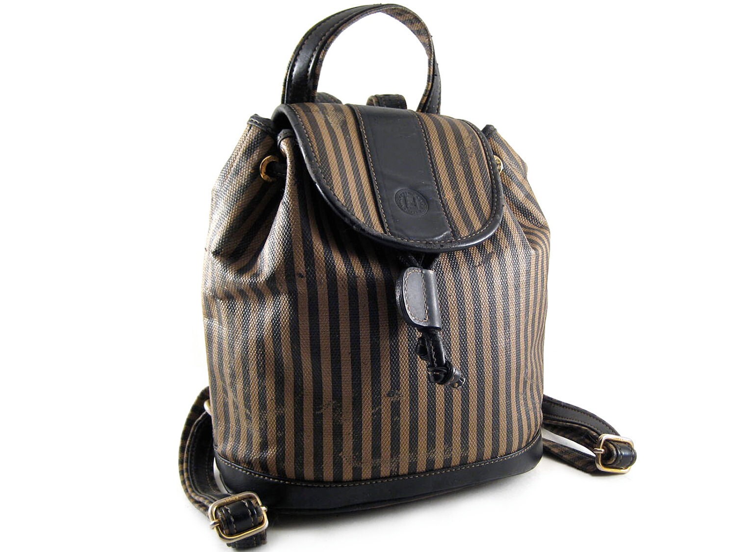 Vintage Fendi Backpack Monogram Vinyl Authentic From SkinandWood Vintage Fendi Backpack Monogram Vinyl Authentic From SkinandWood