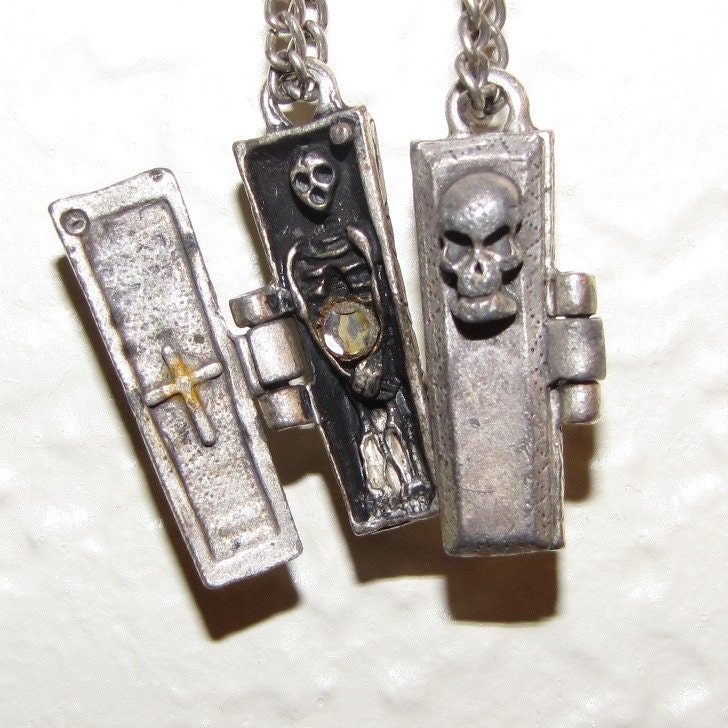 Coffin Earrings