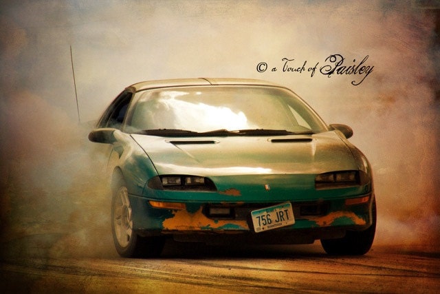 Sports Car 1997 Chevy Camaro Burn Out Photo Classic Car Burning Rubber Sports Car 1997 Chevy Camaro Burn Out Photo Classic Car Burning Rubber