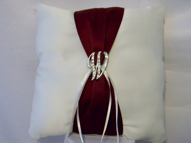 Wedding Ring Bearer Pillow beach fall snowflake Asian custom made any color