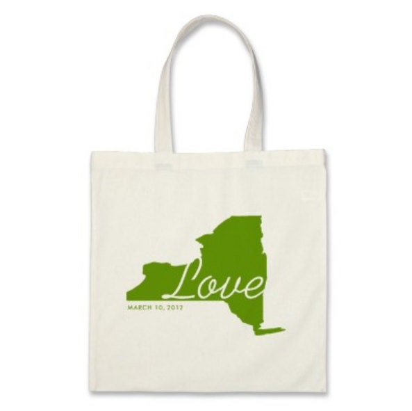 New York Love Wedding Welcome Tote Bags