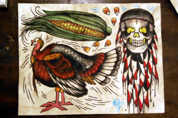 old school tattoo art