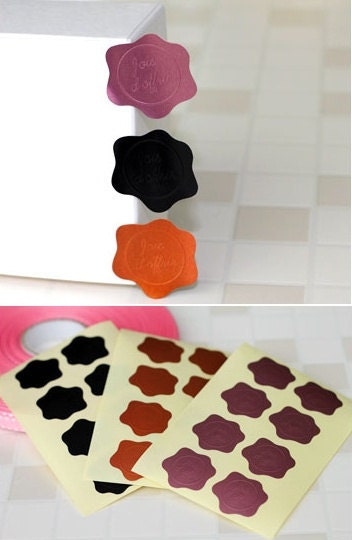 3 Old Stamp Sticker - 3 Color,26 x 25mm 3 Old Stamp Sticker - 3 Color,26 x 25mm