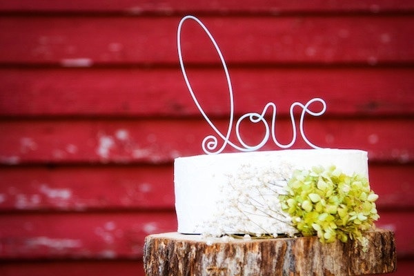 Love Wedding Cake Topper Tiffany Blue Whimsical Fast Shipping Bridal Shower