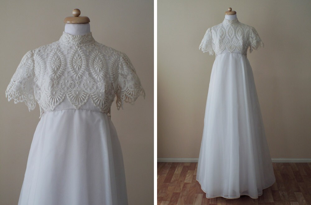 1960s Wedding Dress Emma Domb 60s Wedding Gown Prelude to a Kiss 