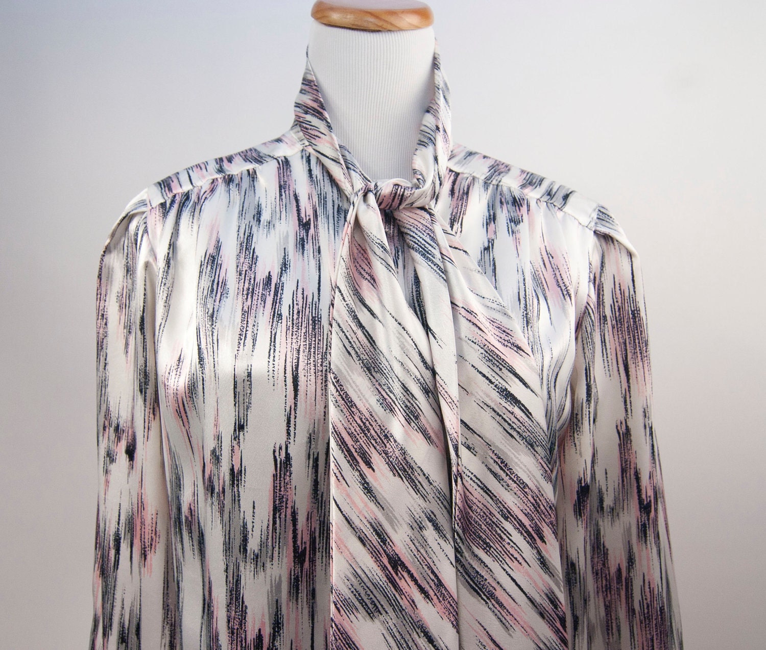 Abstract print blouse