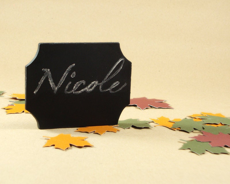 Name Place Cards for Weddings Chalkboard Signs From EventDesignShop