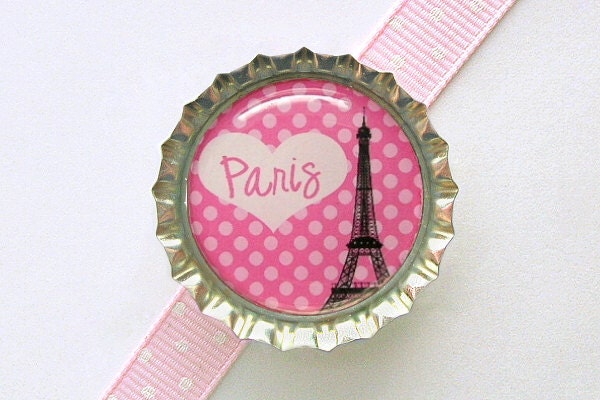 Pink Paris Eiffel Tower