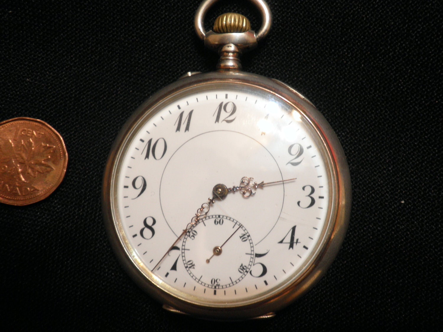 Heres what a pocket watch looks like from the 1870's Pocket watch