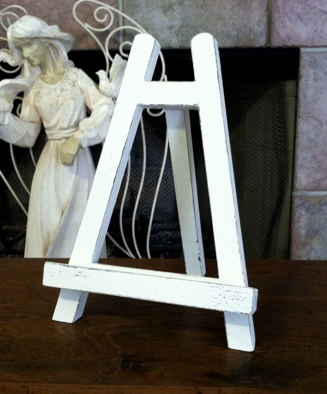 EASEL for Shabby WEDDING SIGNS Wedding Accessories 10 1 2 in high