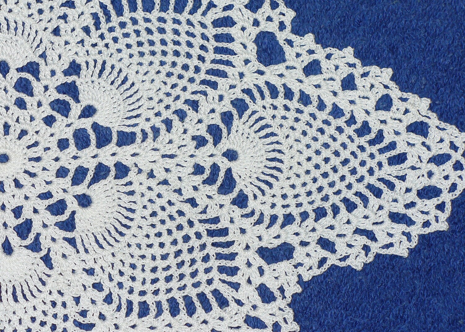 Vintage Crochet
 Pineapple Doily Centerpiece Pattern 2