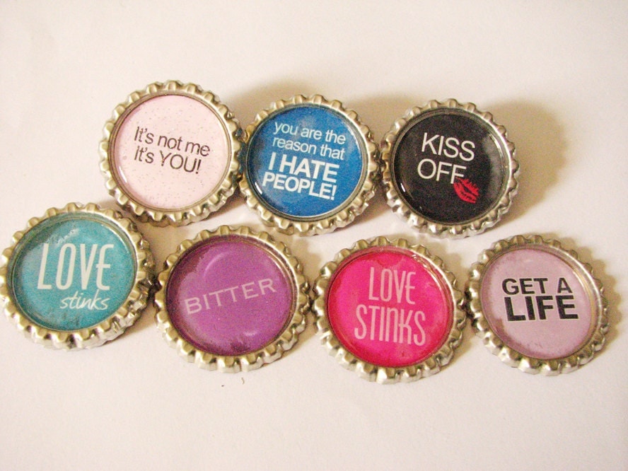 Bottletop Magnets - Jewels4Thought