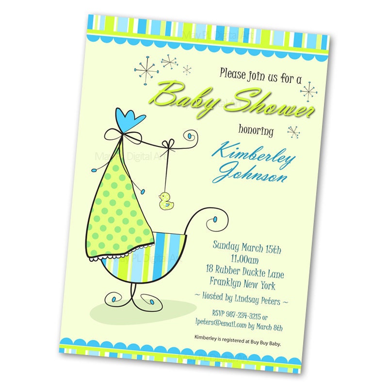 Free Printable Personal Baby Shower Invites