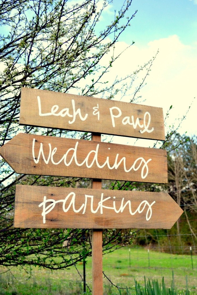 3 Custom Wedding Signs Wooden Wedding Signs Custom Wedding Signs 