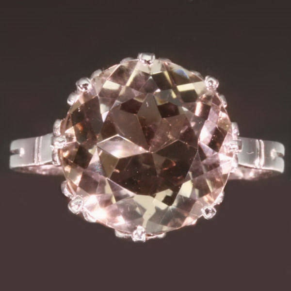 Belle Epoque Quartz Engagement Ring From adinantiquejewellery