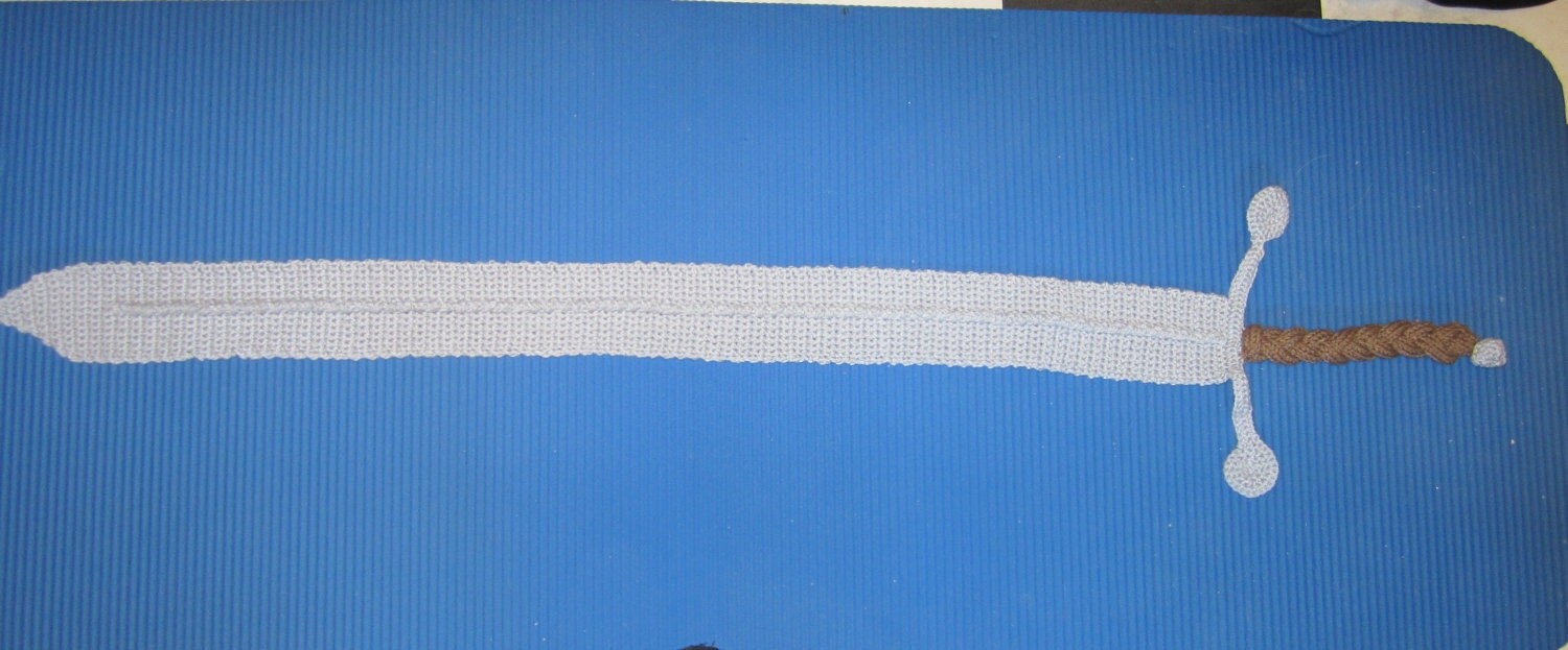 Crochet Sword Scarf
