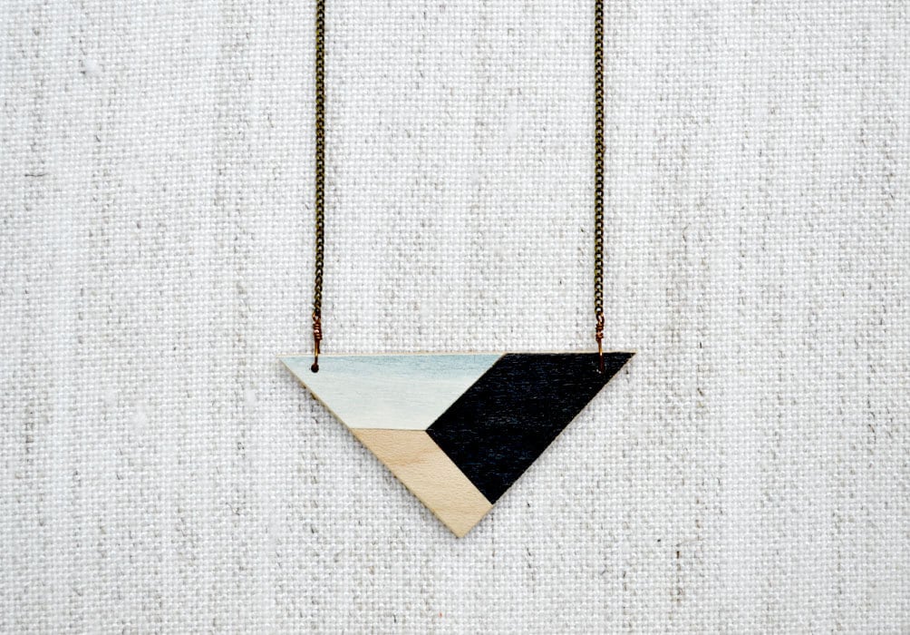 Meghann Rader Handpainted Geometric Jewelry