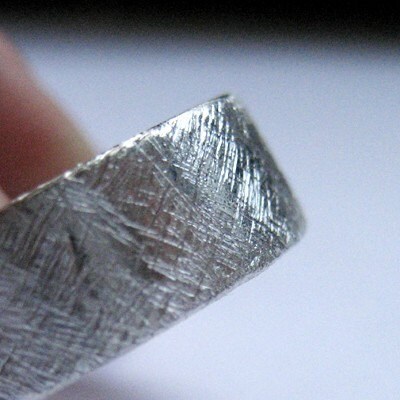 Recycled sterling silver wedding band, hand finished texture-modern wedding band, wedding ring, mens ring, recycled sterling silver