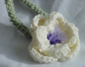 White Flower Necklace